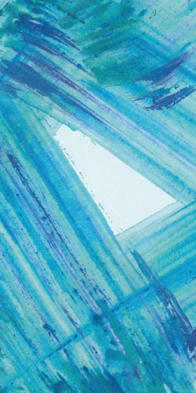 Plato II - Blue | Revestimientos de paredes / papeles pintados | Feathr
