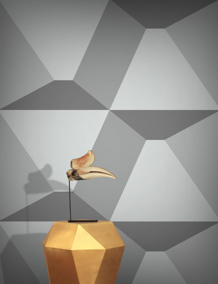 Polly Gone! - Cool Greys | Wall coverings / wallpapers | Feathr
