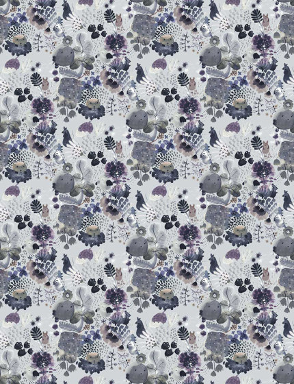 PomPom - Grey | Wall coverings / wallpapers | Feathr