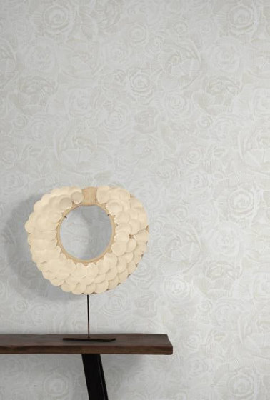 Porcelain Roses - Pale | Wall coverings / wallpapers | Feathr