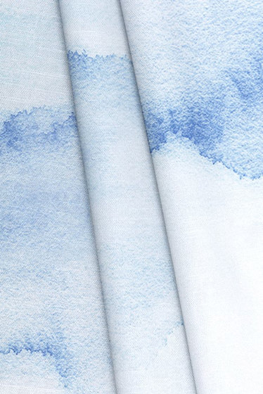 Riviera Fabric - Blue | Dekorstoffe | Feathr