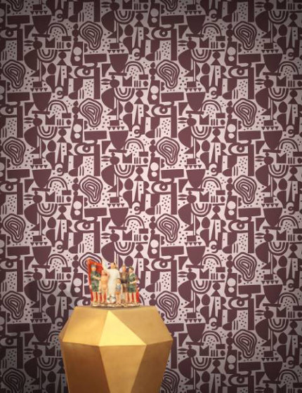 Supreme Bungalow - Pink | Wall coverings / wallpapers | Feathr