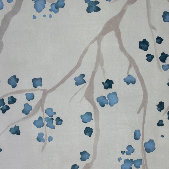 Takeda Fabric - Blue | Dekorstoffe | Feathr