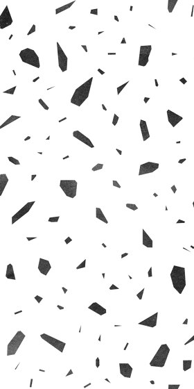 Terrazzo Noir - White | Wandbeläge / Tapeten | Feathr