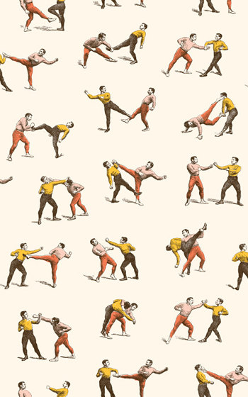 The Boxers - Original | Wandbeläge / Tapeten | Feathr