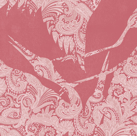 The Swoop - Pink | Revestimientos de paredes / papeles pintados | Feathr