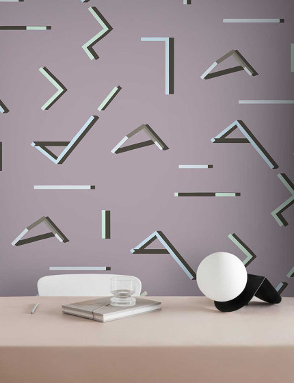 Utopia - Lilac | Wall coverings / wallpapers | Feathr