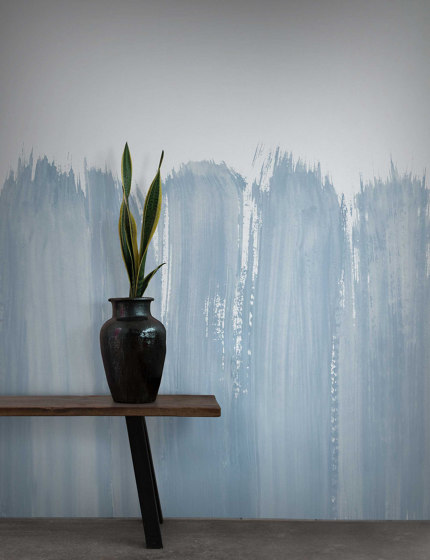 Vigor - Blue Smoke | Wall coverings / wallpapers | Feathr