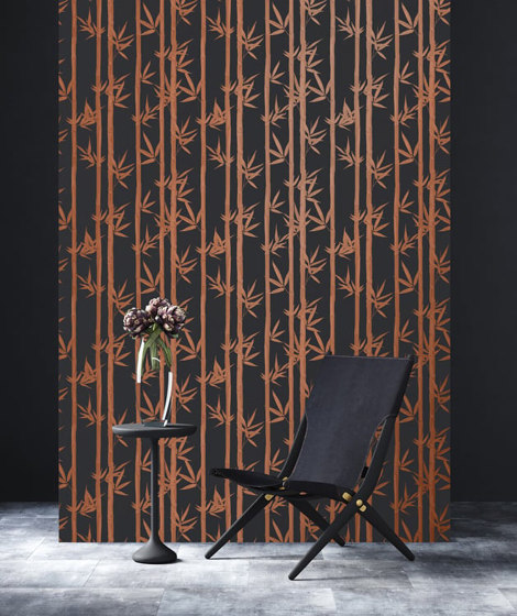 Waya Luxe - Charcoal | Wall coverings / wallpapers | Feathr