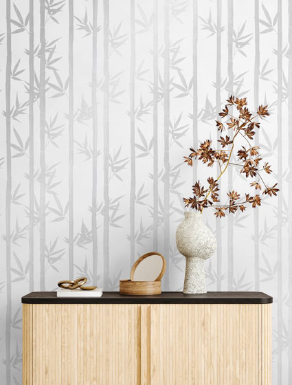 Waya Luxe - White | Wall coverings / wallpapers | Feathr