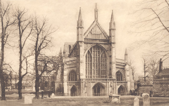 Winchester Cathedral - Original | Wandbilder / Kunst | Feathr