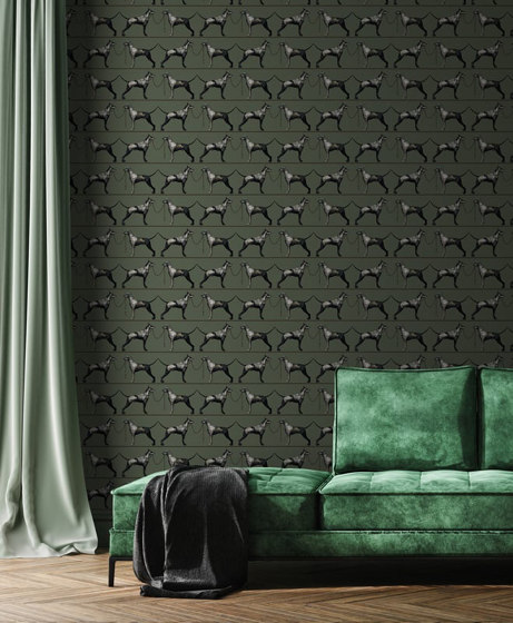 You Don’t Find The Light by Avoiding the Darkness - Hunter's Green | Wall coverings / wallpapers | Feathr