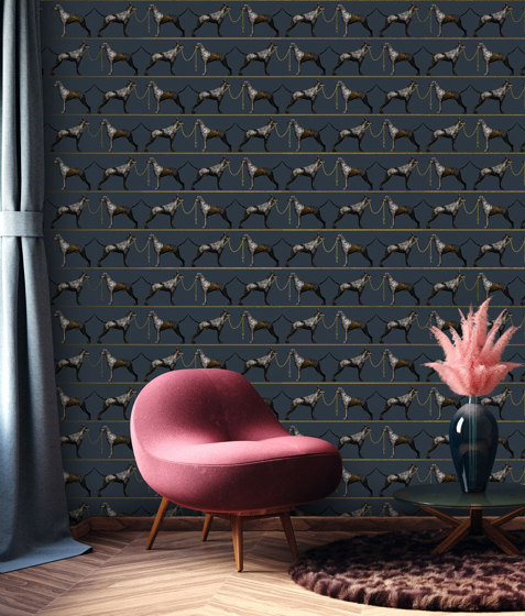 You Don’t Find The Light by Avoiding the Darkness - Marine Gold | Wall coverings / wallpapers | Feathr