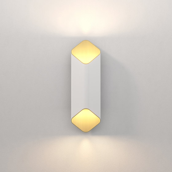 Ako 420 Phase | Matt White / Gold | Wall lights | Astro Lighting