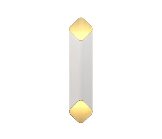 Ako 600 Phase | Matt White / Gold | Wall lights | Astro Lighting