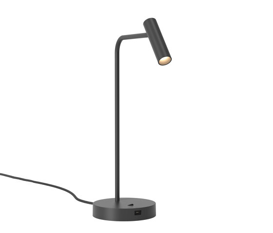 Enna Desk USB | Matt Black | Lámparas de sobremesa | Astro Lighting