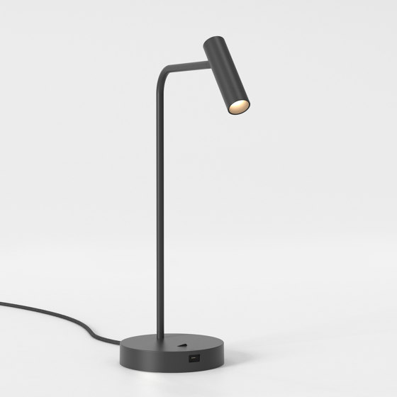 Enna Desk USB | Matt Black | Lampade tavolo | Astro Lighting