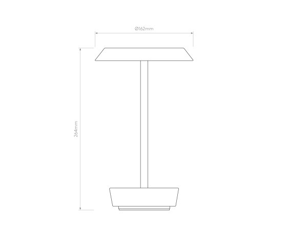 Halo Portable | Matt Black | Table lights | Astro Lighting