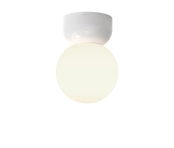 Lyra Ceiling 140 | Gloss Glaze White | Ceiling lights | Astro Lighting