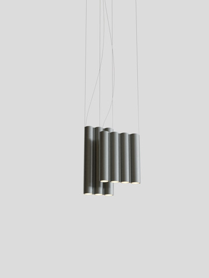 Silo 11 - Tumbled Aluminum | Lampade sospensione | Lambert et Fils