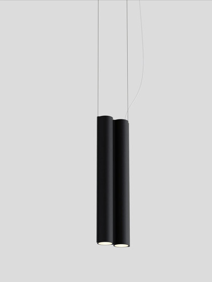 Silo 2SB - Black | Lampade sospensione | Lambert et Fils