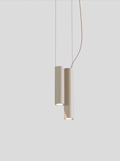 Silo 2SC - Beige | Lampade sospensione | Lambert et Fils