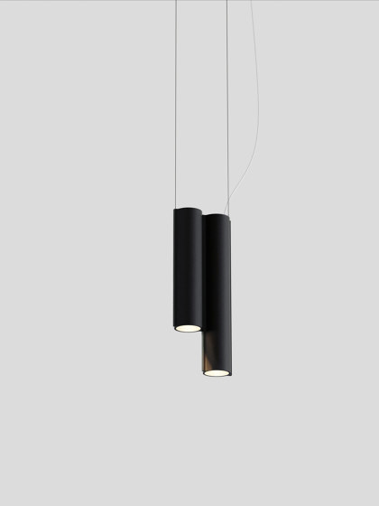 Silo 2SC - Black | Pendelleuchten | Lambert et Fils