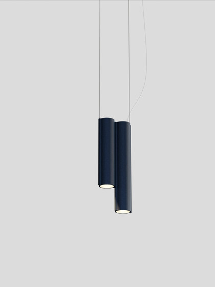 Silo 2SC - Midnight blue | Suspended lights | Lambert et Fils