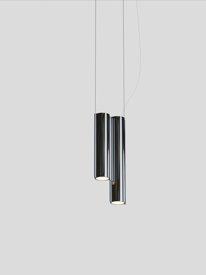 Silo 2SC - Mirror Polished Aluminum | Lampade sospensione | Lambert et Fils