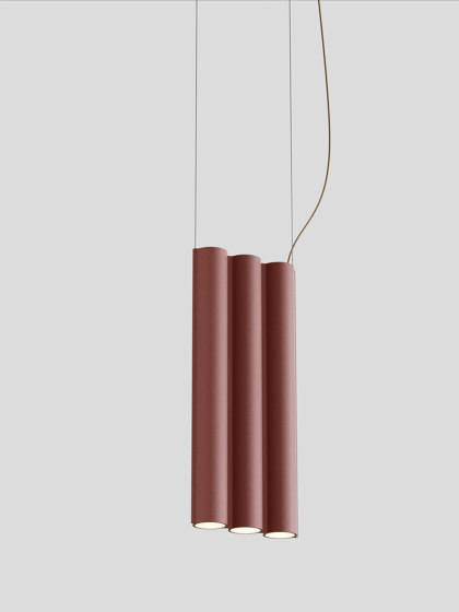 Silo 3SB - Terracotta | Pendelleuchten | Lambert et Fils