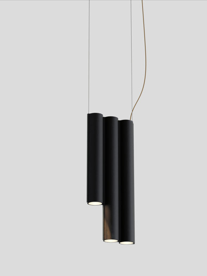 Silo 3SD - Black | Lampade sospensione | Lambert et Fils