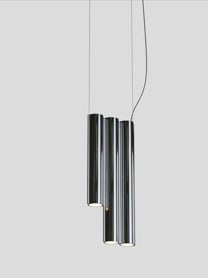 Silo 3SD - Mirror Polished Aluminum | Lampade sospensione | Lambert et Fils