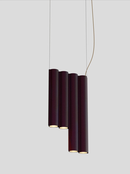 Silo 4SE - Aubergine | Lampade sospensione | Lambert et Fils