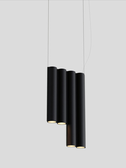 Silo 4SE - Black | Suspended lights | Lambert et Fils