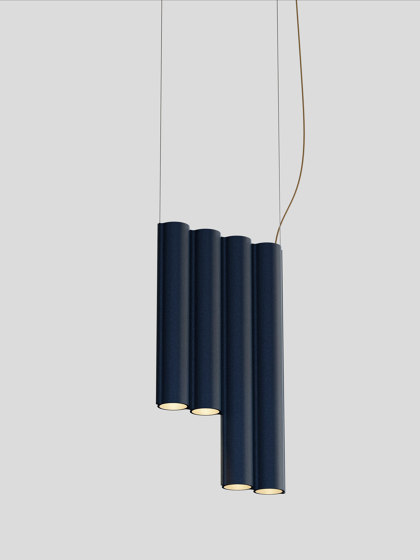 Silo 4SE - Midnight blue | Suspended lights | Lambert et Fils