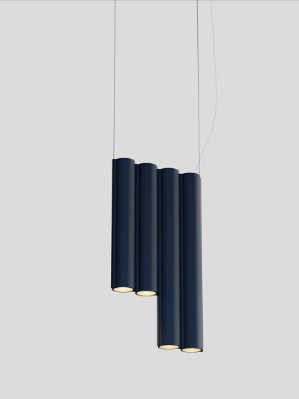 Silo 4SE - Midnight blue | Lampade sospensione | Lambert et Fils