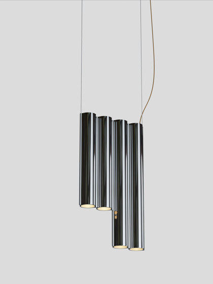 Silo 4SE - Mirror Polished Aluminum | Lámparas de suspensión | Lambert et Fils