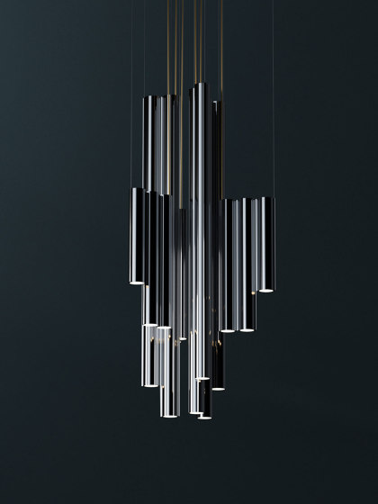 Silo Atelier 02 - Mirror Polished Aluminum | Lámparas de suspensión | Lambert et Fils