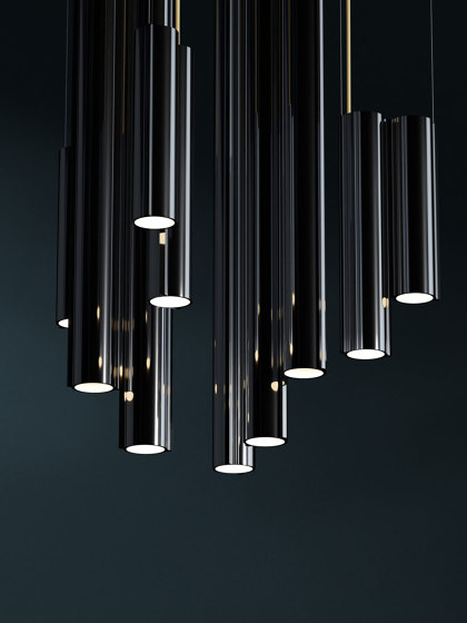 Silo Atelier 02 - Mirror Polished Aluminum | Suspended lights | Lambert et Fils