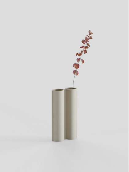 Silo Vase 2VK - Beige | Vases | Lambert et Fils