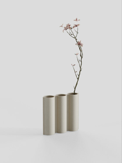 Silo Vase 3VJ - Beige | Vases | Lambert et Fils