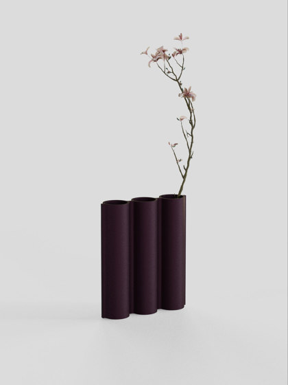 Silo Vase 3VK - Aubergine | Vases | Lambert et Fils
