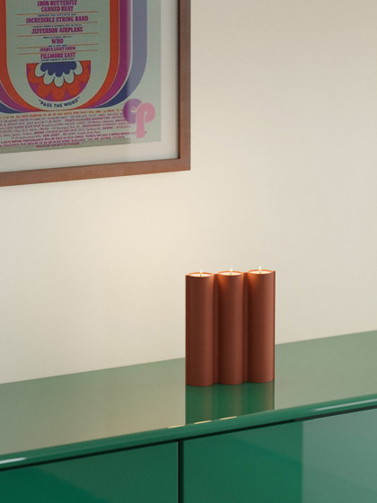 Silo Vase 3VK - Terracotta | Vasen | Lambert et Fils