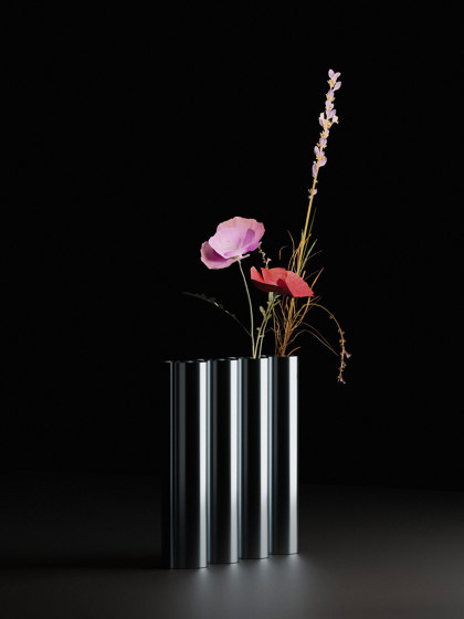 Silo Vase 4VK - Aluminum miroir | Vases | Lambert et Fils