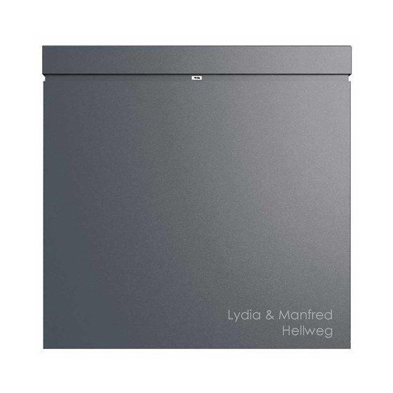 Buzón de diseño BRENTANO - Edición - RAL 7016 gris antracita | Buzones | Briefkasten Manufaktur