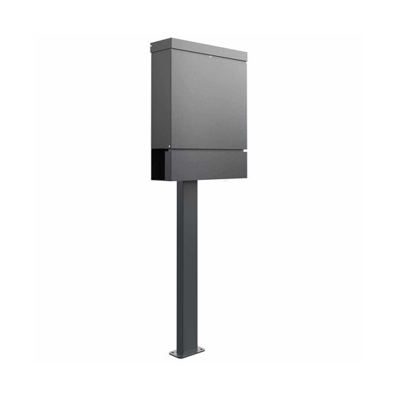 BRENTANO letterbox - Elegance 2 design - RAL 7016 anthracite grey | Mailboxes | Briefkasten Manufaktur
