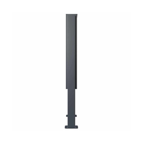 6er 3x2 Design Pedestal letterbox GOETHE ST-Q - RAL at choice | Mailboxes | Briefkasten Manufaktur