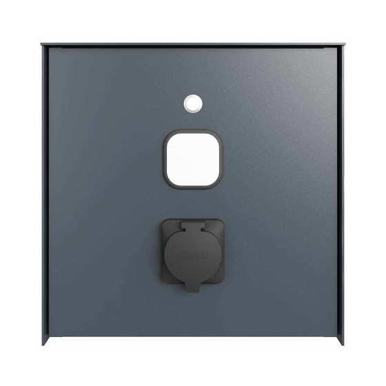 Wallbox Goethe BASIC Charge 1X - 11kW/16A with type 2 socket flush-mounted variant 100mm RFID (incl. 2 Keyfob) | Sockets | Briefkasten Manufaktur