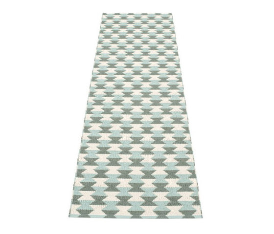 Dana Army | Pale Turquoise | Vanilla | Rugs | PAPPELINA