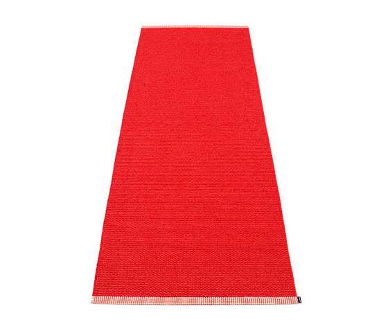 Mono Coral Red | Red | Rugs | PAPPELINA